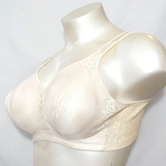 40C Playtex 18 Hour 4395 Seamless ComfortFlex Bra Nude NWOT - Picture 2 of 5